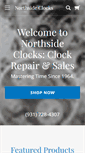 Mobile Screenshot of northsideclocks.com